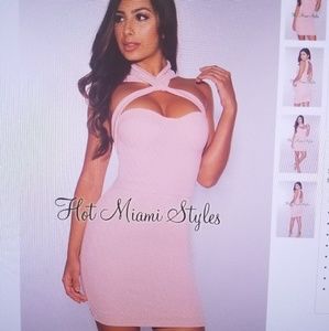 Hot Miami Styles Blush Dress